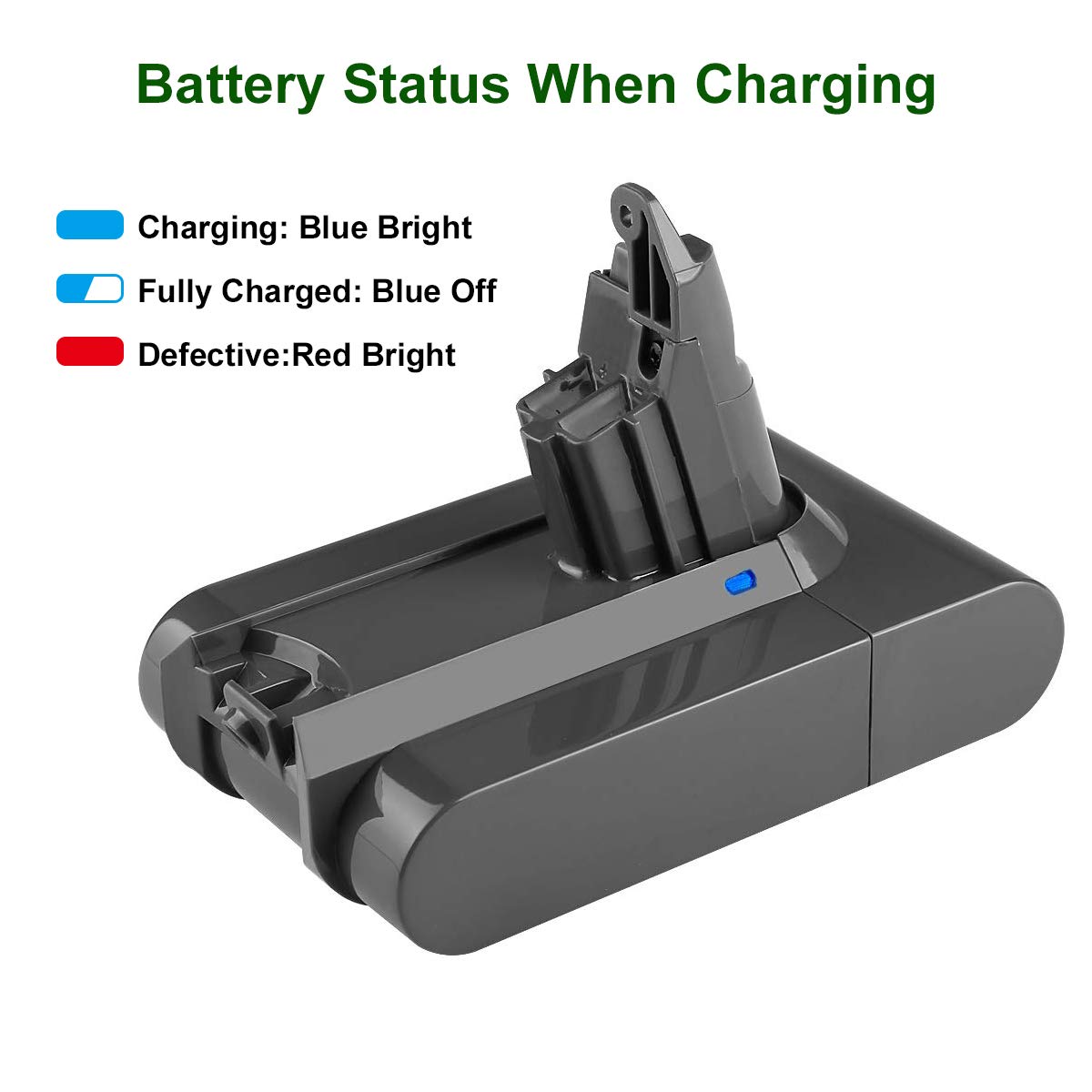 ダイソンv6 Amazon.com: Passnag Replacement for Dyson V6 Battery 5000mAh 21.6v
